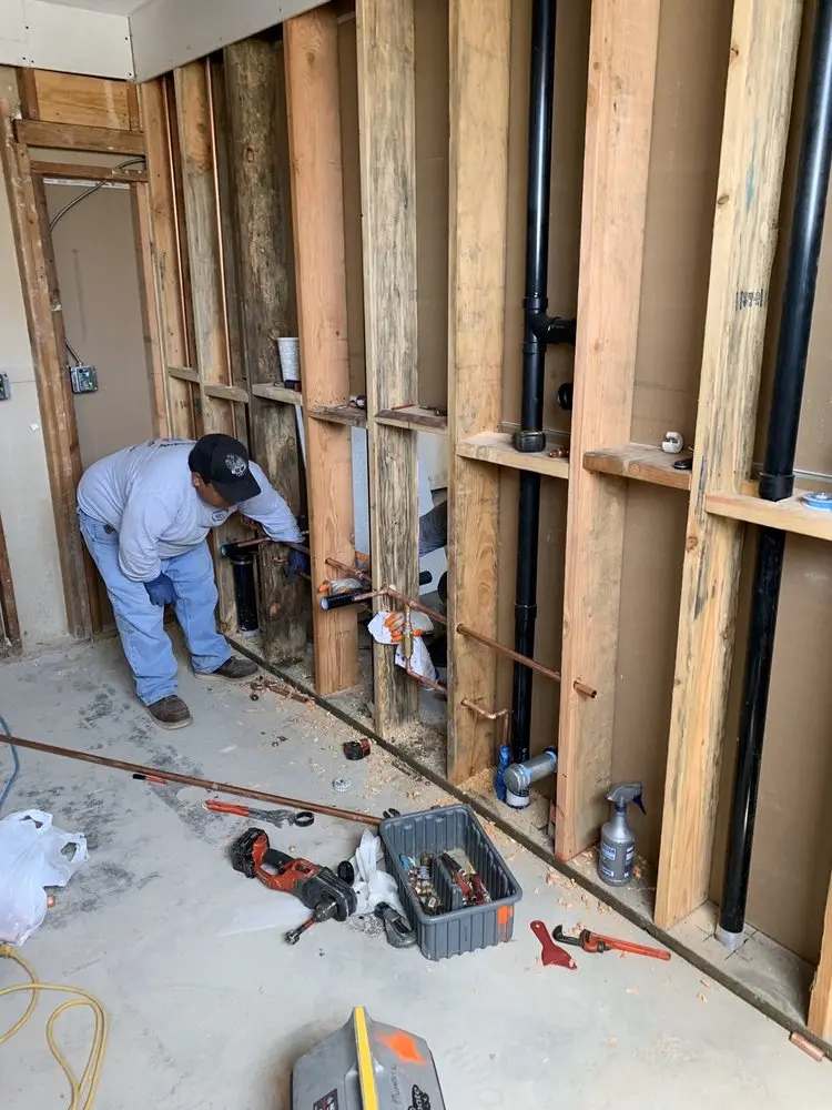 Commercial rough-in plumbing for Commercial Plumbing in Roswell